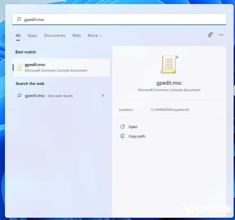Win11家庭版没有本地组策略编辑器的解