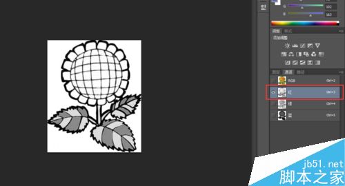 怎样用PS的通道抠图