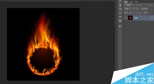 如何对火焰抠图（通道抠图法）