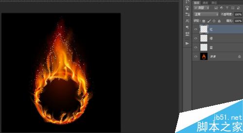 如何对火焰抠图（通道抠图法）