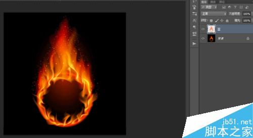 如何对火焰抠图（通道抠图法）