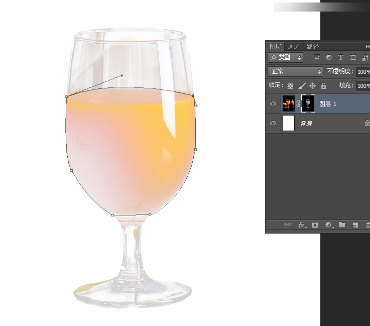 Photoshop巧用图层蒙板抠出透明物体,PS教程,思缘教程网