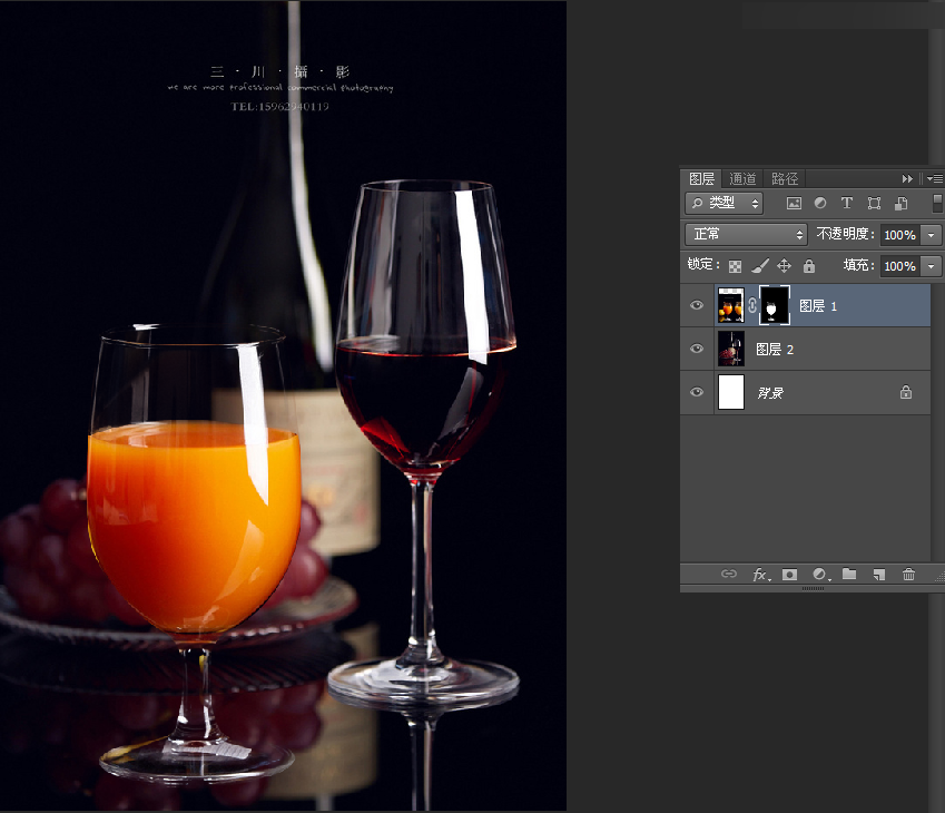 Photoshop巧用图层蒙板抠出透明物体,PS教程,思缘教程网