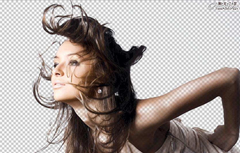 Photoshop将通过蒙版通道制作出长发美女抠图教程