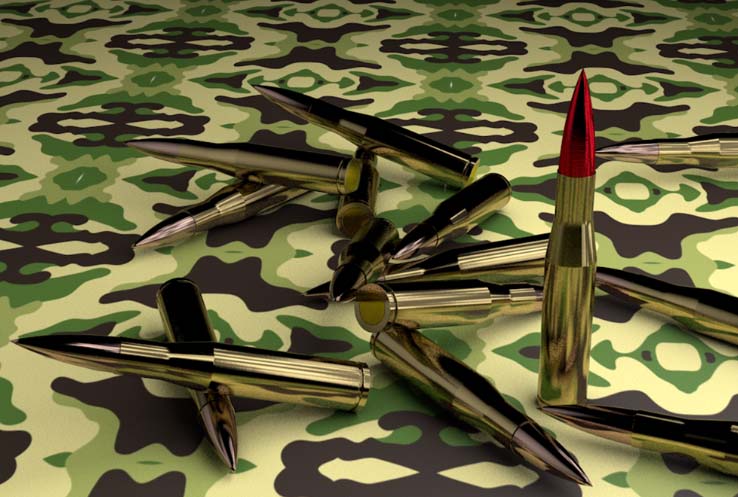 C4D怎么建模弹壳模型? C4D建模弹壳的教程