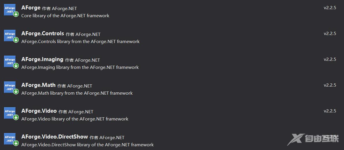 WPF使用AForge调用摄像头