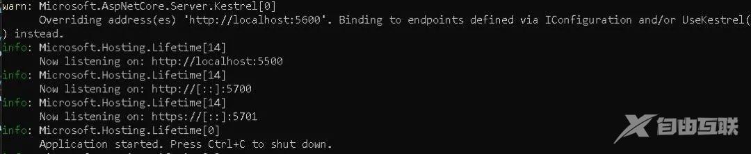 基于 .NET 6 的ASP.NET Core启动地址配置方法及优先级顺序