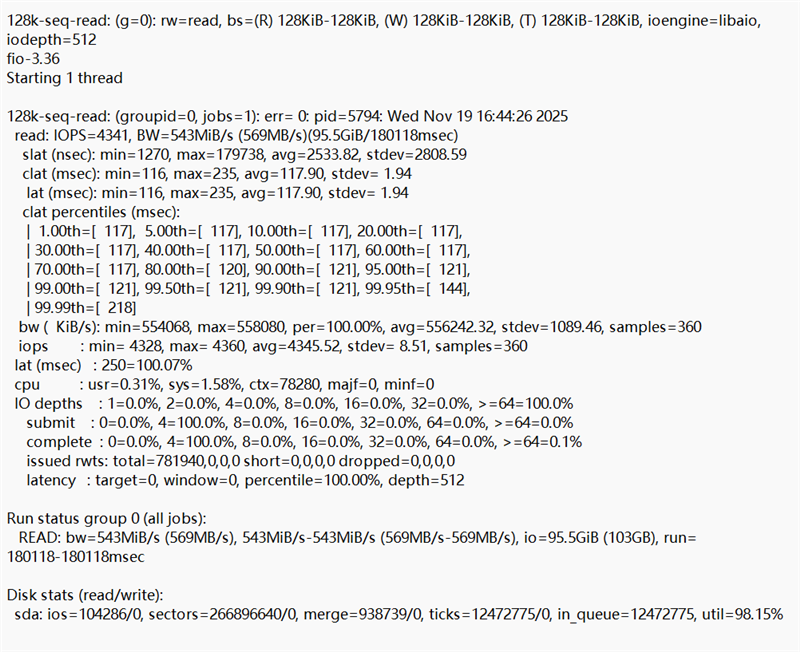 企业级SATA SSD天花板！长江存储SE006 960GB评测：持续3天高负荷测试 全程稳定读写