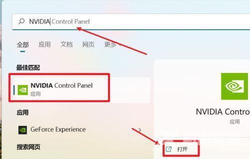 Win11如何打开N卡控制面板?