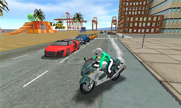 狂欢摩托赛游戏