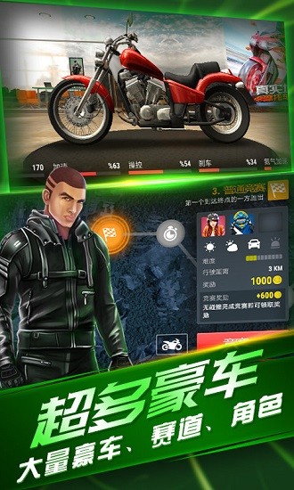 真实城市摩托车驾驶锦标赛游戏