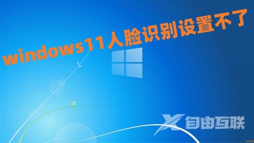 windows11人脸识别设置不了如何解决 win11面部识别不可用怎么办