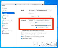Zoom如何开启自动调整音量