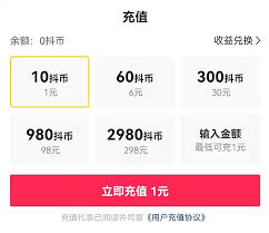 抖音充值官方入口一键跳转无广-抖音充值入口点击进入