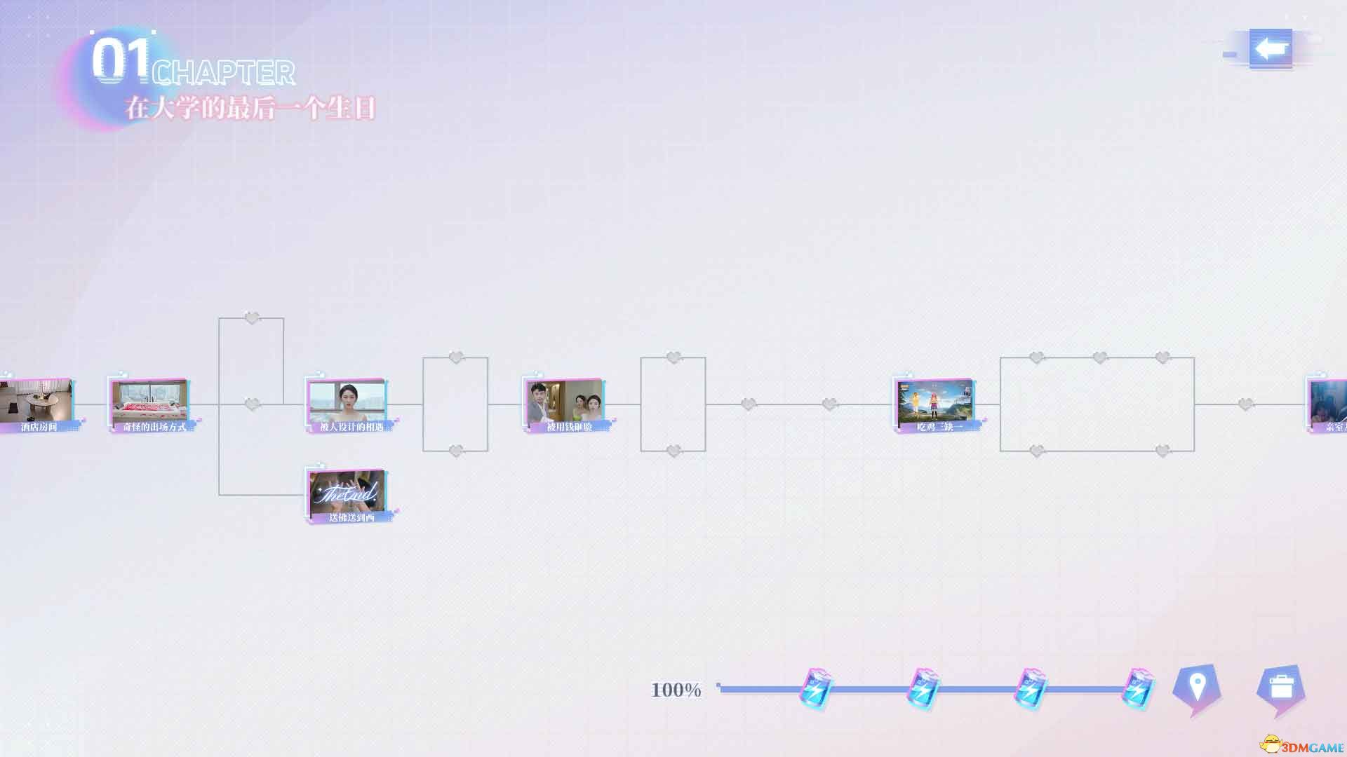 《完蛋！我被美女包围了！前传》全结局路线图 100%流程攻略图