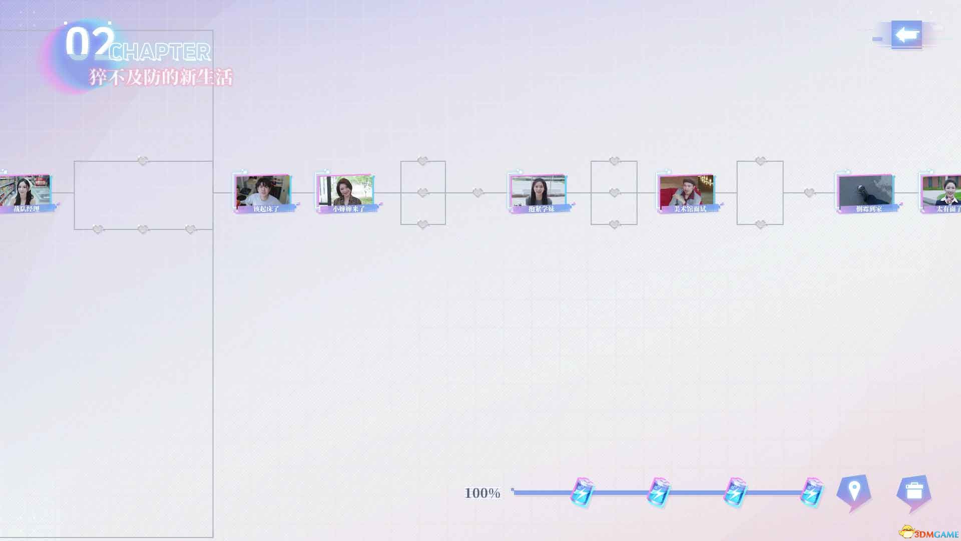 《完蛋！我被美女包围了！前传》全结局路线图 100%流程攻略图