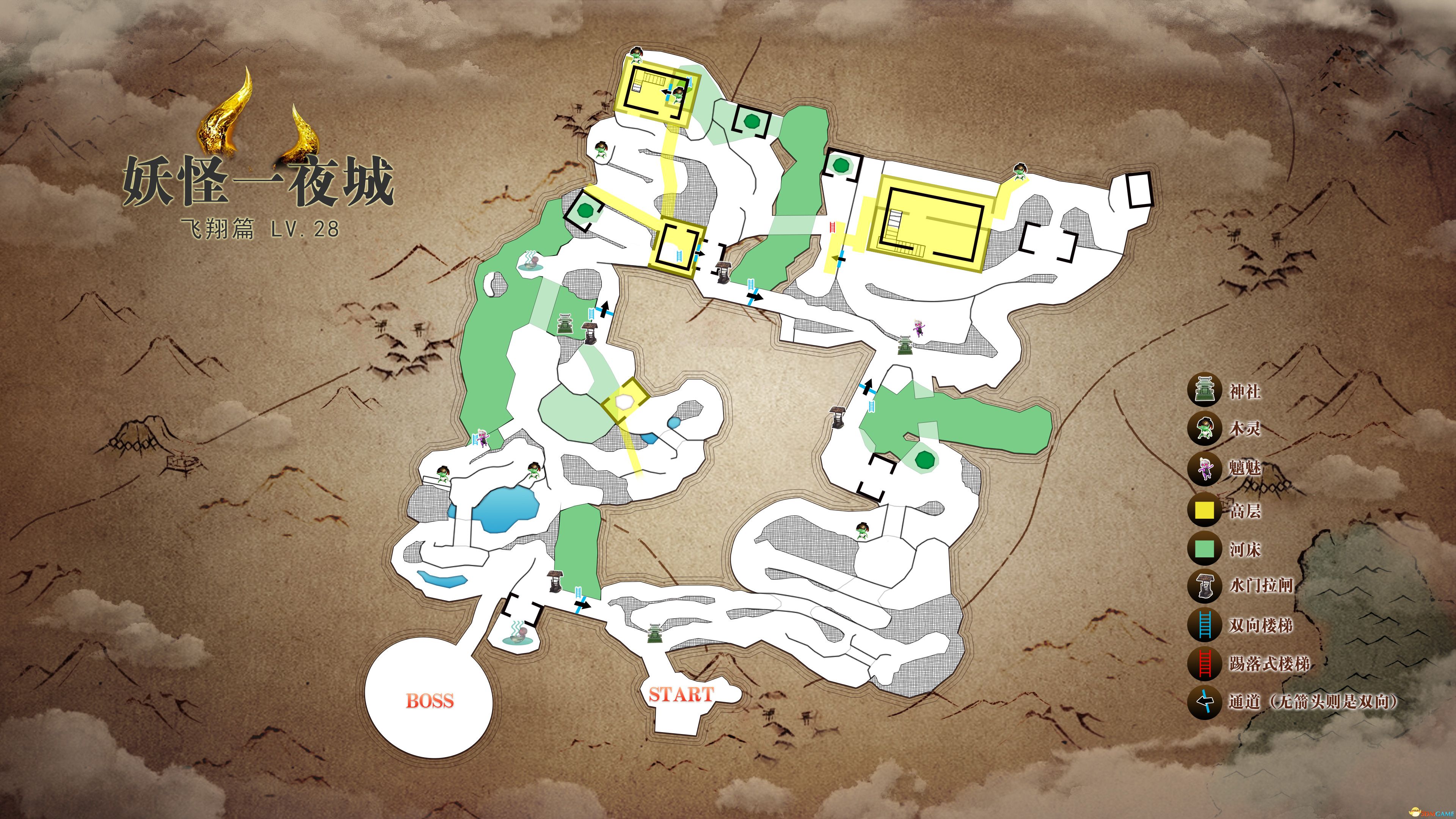 《仁王2》全木灵温泉收集全隐藏道具收集 全要素标注地图