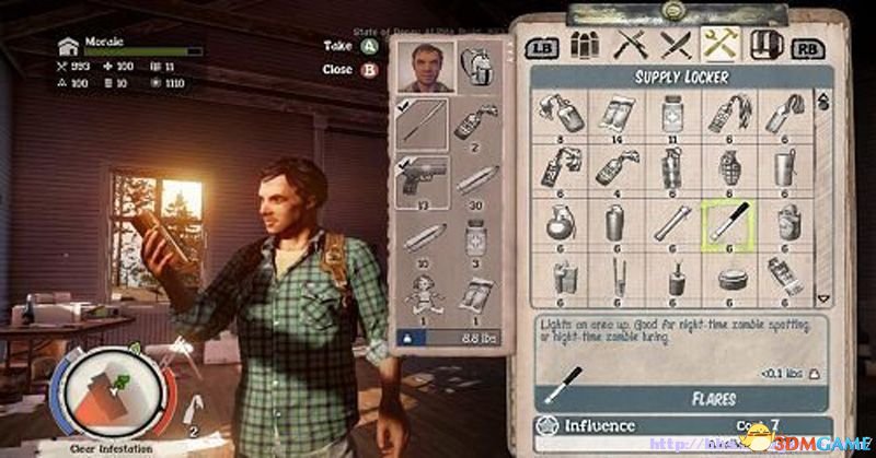 《腐烂国度PC版》图文教程攻略 道具战斗技能建筑全解析