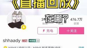 哔哩哔哩如何进行直播回放