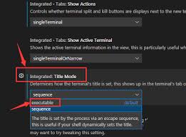 如何在vscode中修改标题模式