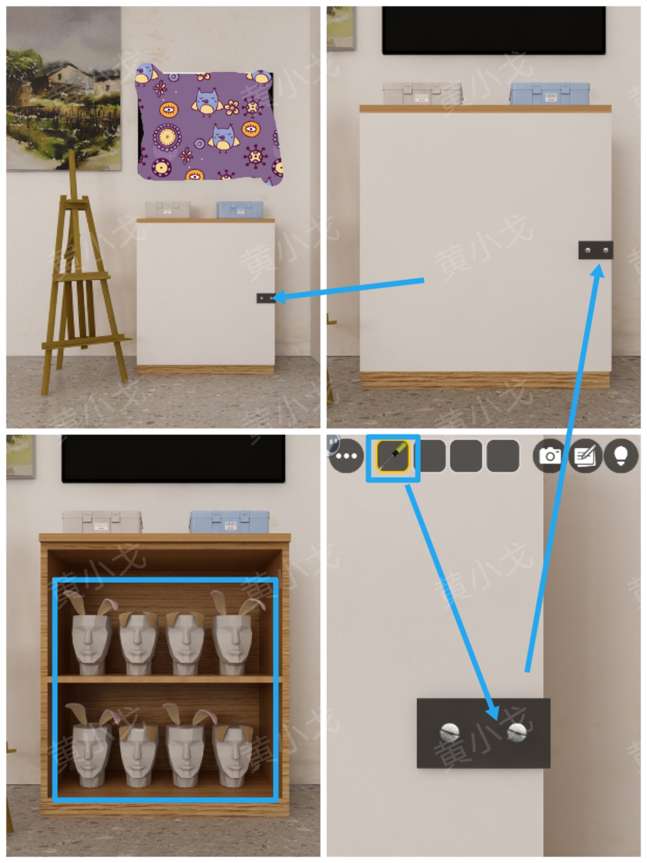 《Escape Room：侦探社》美术教室关卡攻略二