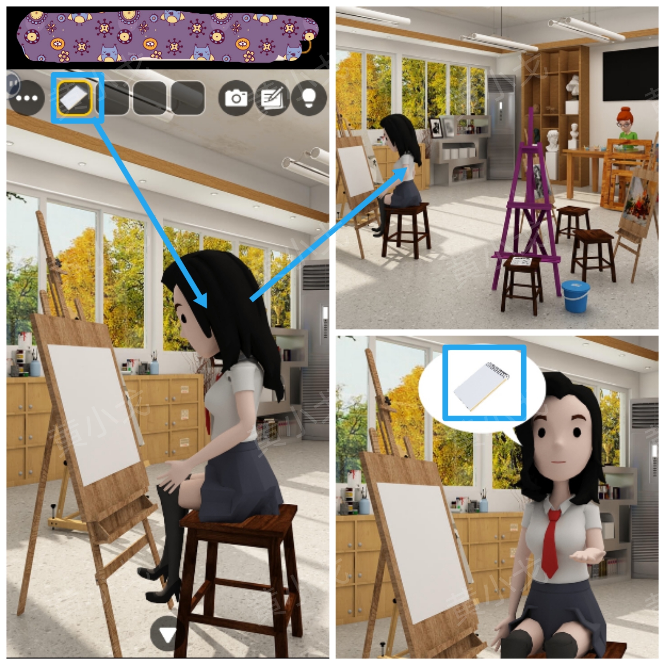 《Escape Room：侦探社》美术教室关卡攻略二