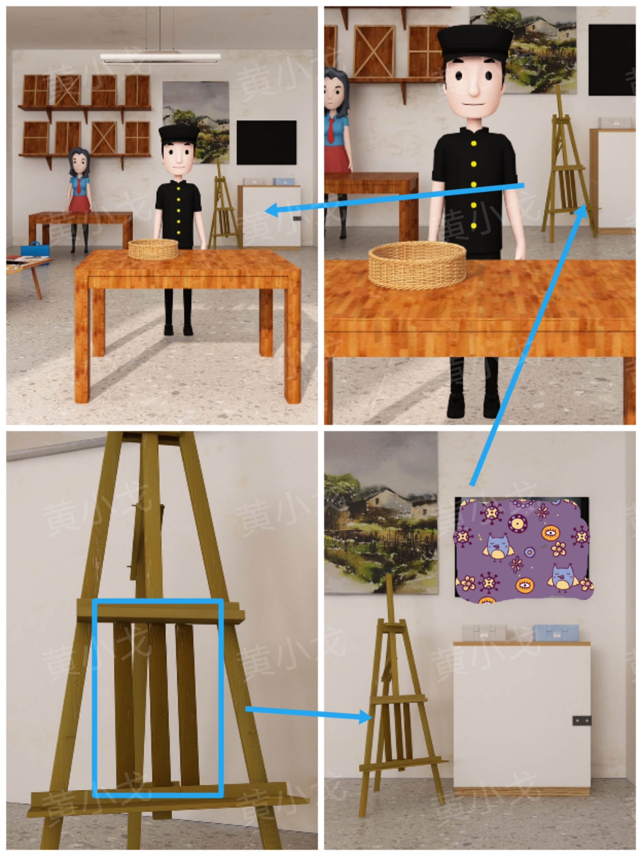 《Escape Room：侦探社》美术教室关卡攻略一