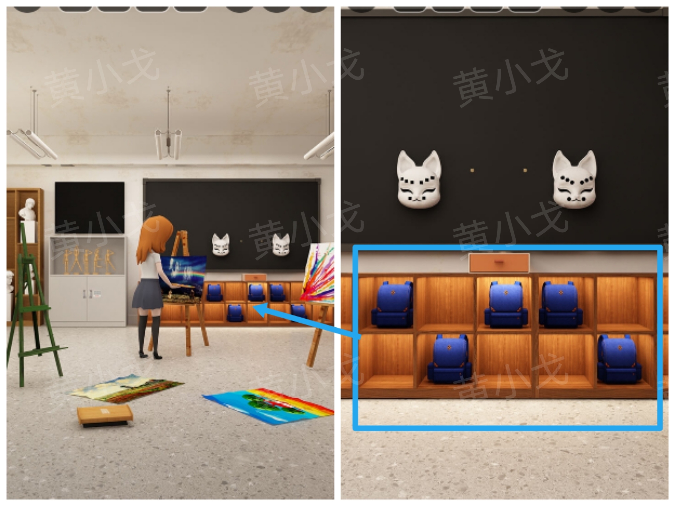 《Escape Room：侦探社》美术教室关卡攻略一