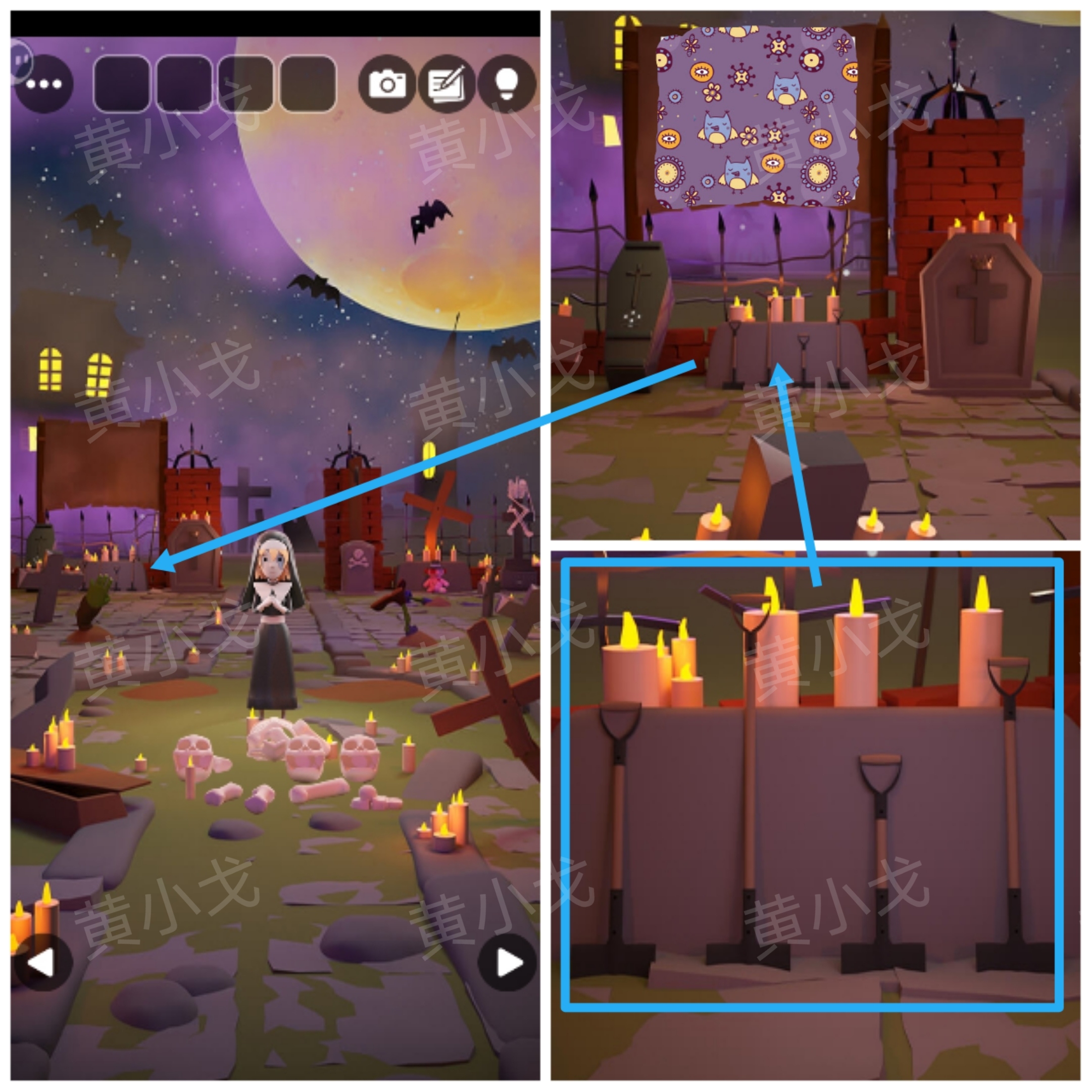 《Escape Room：侦探社》万圣节的墓园攻略（一）