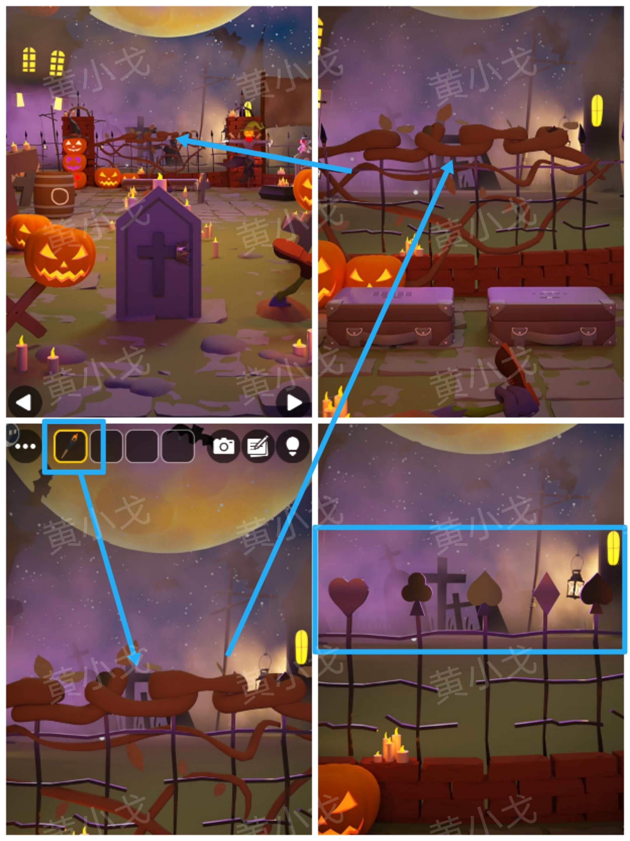 《Escape Room：侦探社》万圣节的墓园攻略（一）