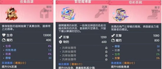 《龙魂旅人》美杜莎装备选择攻略