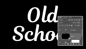 ps2021如何打造粉笔字效果