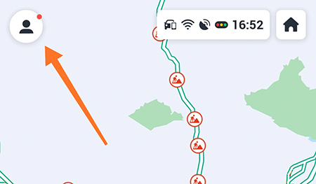 高德地图车机版夜间模式怎么切换