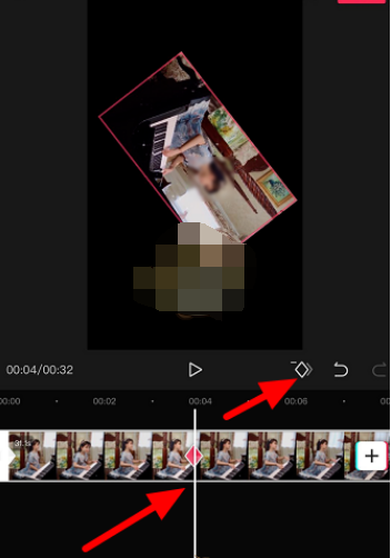 剪映关键帧怎么设置