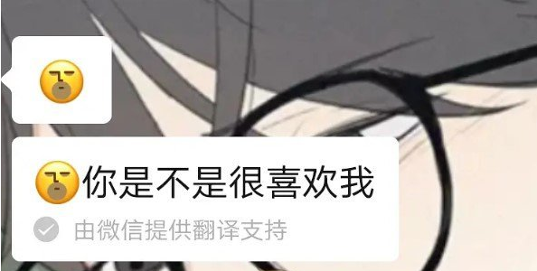 微信emm表情翻译你是不是很喜欢我怎么设置