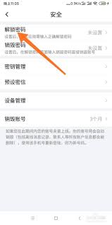 蝙蝠APP如何设置解锁密码