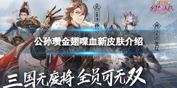 三国志幻想大陆公孙瓒月雅集皮肤怎么样