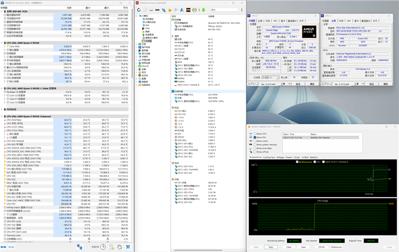 微星MPG X870I EDGE TI EVO WIFI 刀锋 钛主板评测：稳定释放200W 多种内存工具性能可提升50%