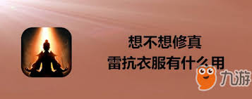 想不想修真雷抗衣服的作用