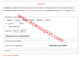 定时任务表达式在线生成器推荐