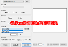 浩辰CAD看图王打印设置指南