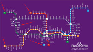 百度地图如何看地铁线路图