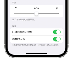 iPhone13如何开启来电闪光提醒