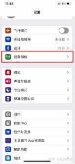 苹果手机如何开启物联卡lte热点