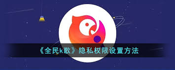 全民K歌如何设置隐私权限