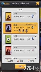 票房大卖王所有剧本类型有哪些