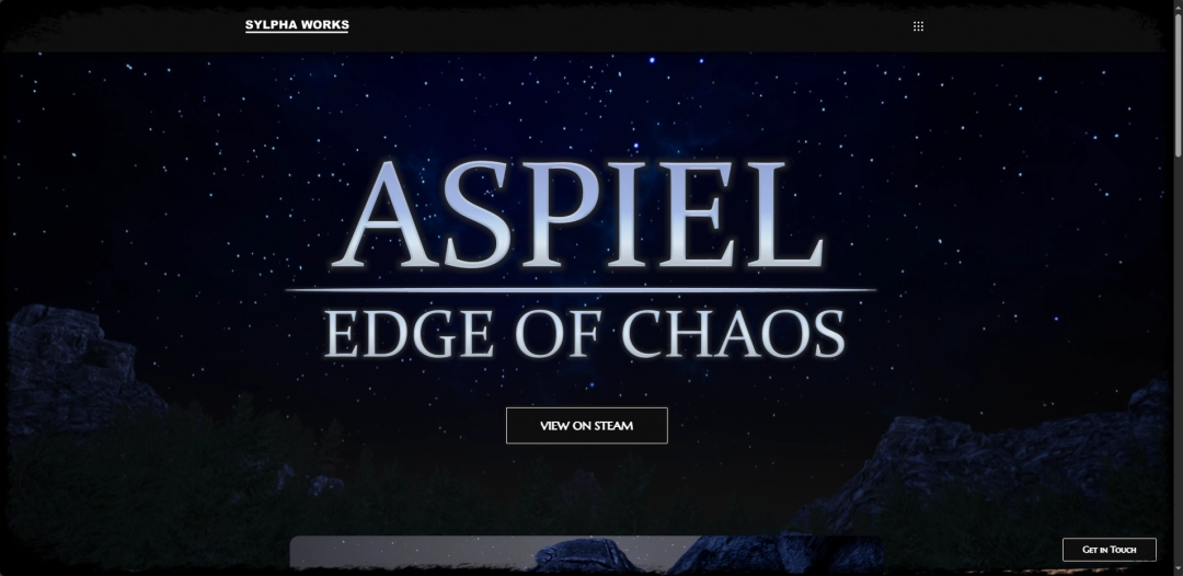 《Aspiel：Edge Of Chaos》游戏官网地址介绍