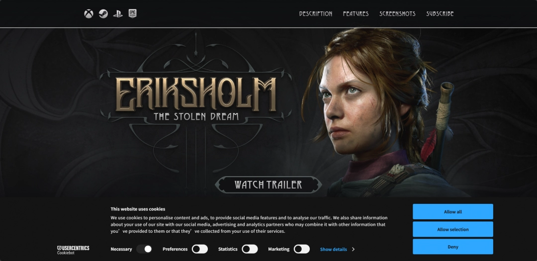 《埃里克斯霍姆：被偷走的梦》游戏官网地址介绍