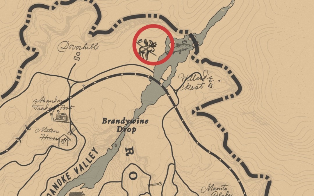 《荒野大镖客2》传说驼鹿捕获方法介绍