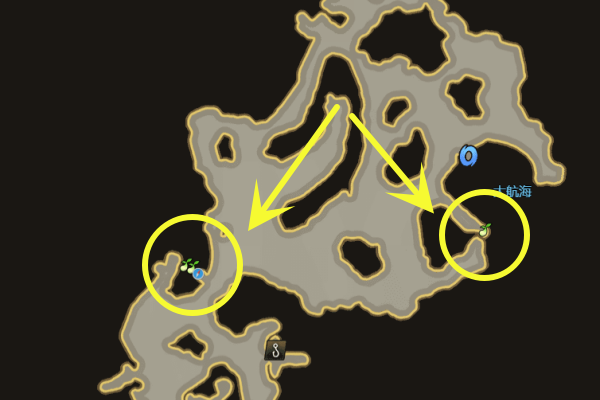 命运方舟渴望岛摩可可收集位置